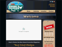 Tablet Screenshot of greerschicken.com